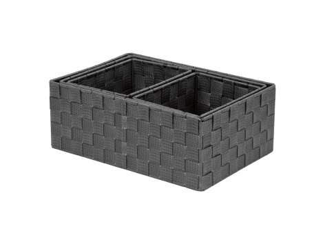 Cesto portaoggetti, portaoggetti pensile o set cesti, 4 pezzi