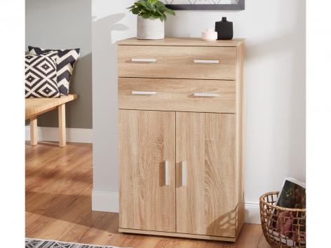 Mobiletto 2 cassetti e 2 ante