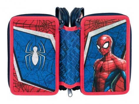 Astuccio tre cerniere "LOL, Frozen, Spiderman"