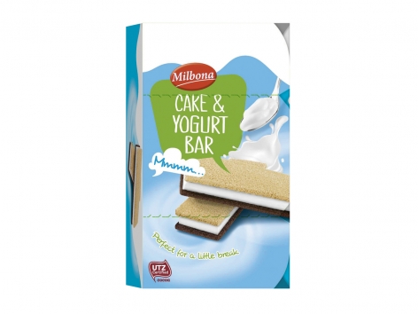 Merendine allo yogurt o yogurt e fragola