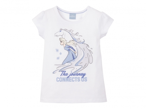 T-shirt per bambini, 2 pezzi "Frozen 2, Snoopy, Miraculous, Paw Patrol, Batman, Mickey Mouse"