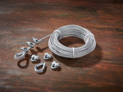 Catena o filo di acciaio