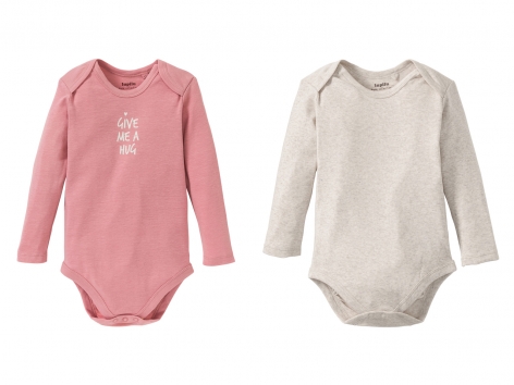 Body a manica lunga da neonata