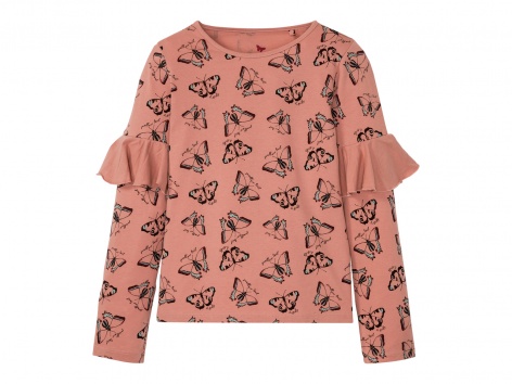 Maglia a maniche lunghe da bambina