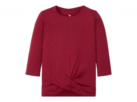 Maglia a maniche lunghe da bambina