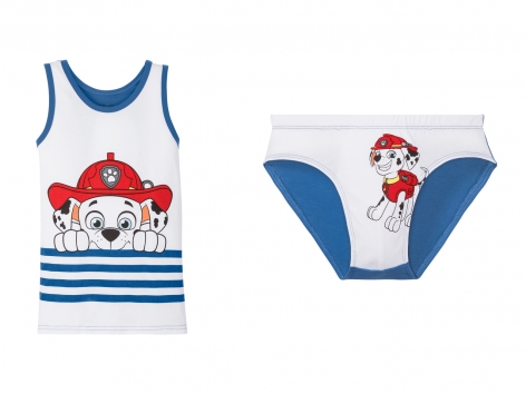 Coordinato intimo da bambino "Mickey Mouse, Paw Patrol, Batman"