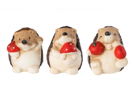 Decorazioni autunnali in ceramica