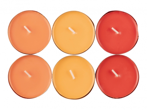 Candele profumate, 6 o 18 pezzi