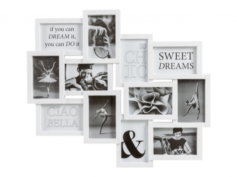 Cornice portafoto multipla o set cornice portafoto, 8 pezzi