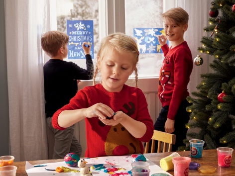 Set sagome e pennarelli per finestre