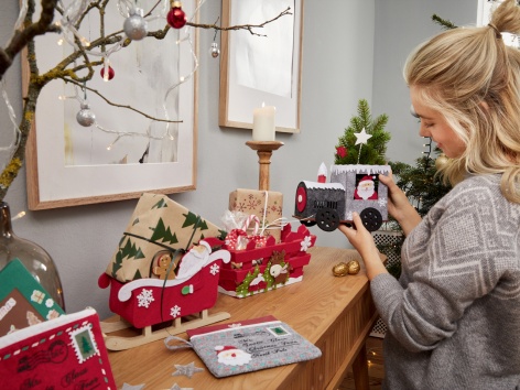 Cestino decorativo o sacchetti regalo in feltro