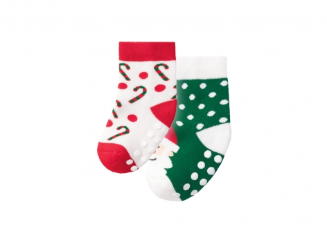 Calze antiscivolo natalizie per bambini