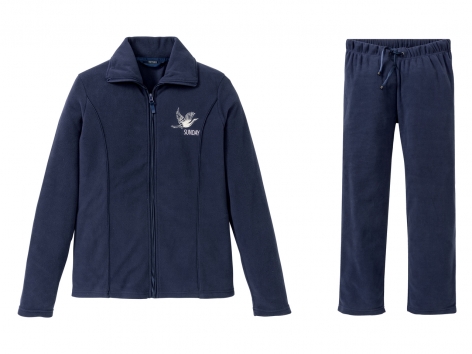 Tuta in pile da donna