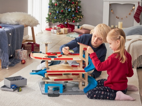 Set parcheggio multipiano