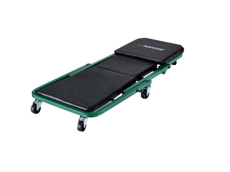 Sgabello/carrello per lavori di montaggio 2 in 1