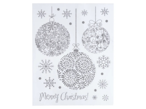 Decorazioni natalizie per finestre