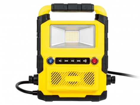 Faro LED con altoparlante Bluetooth