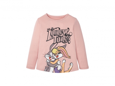 Maglia a maniche lunghe da bambina  "LOL, Hello Kitty, Looney Tunes"