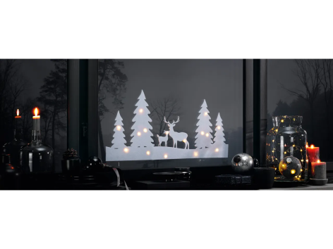 Decorazione per finestre con LED