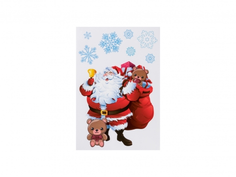 Decorazioni natalizie adesive