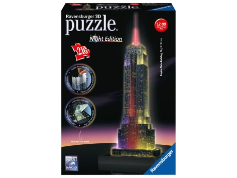 Puzzle 3D con LED