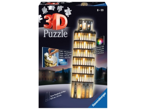 Puzzle 3D con LED