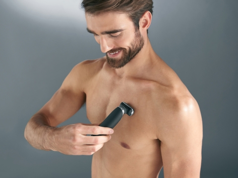 Rifinitore corpo e capelli da uomo