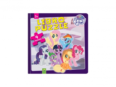 Libro puzzle per bambini "Paw Patrol, PJ Masks,  My Little Pony, SAM"