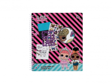 Set sagome per disegnare "Frozen, Paw Patrol, Peppa Pig, LOL"