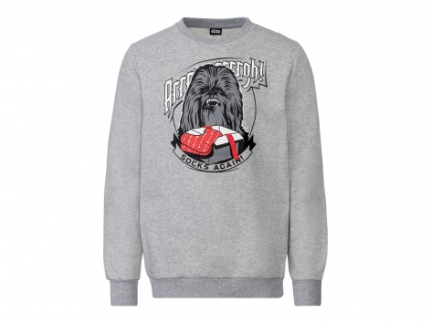 Felpa da uomo "Simpsons, Star Wars"