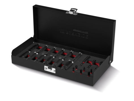 Set chiavi a bussola e punte per avvitatore a percussione, 21 pezzi