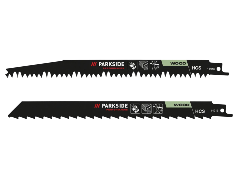 Set lame per seghetto elettrico, 2 pezzi