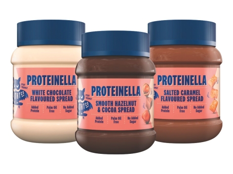 Crema spalmabile con proteine del siero del latte