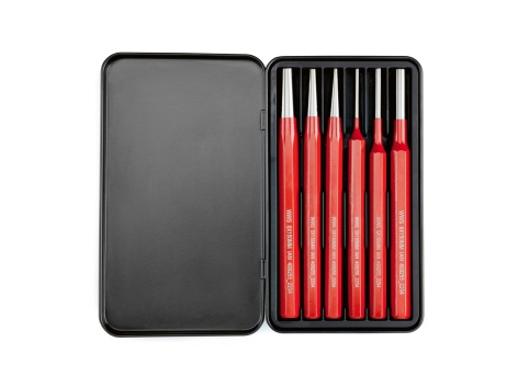 Set utensili a percussione combinati o set cacciachiodi e punzoni