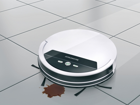 Robot aspirapolvere con funzione di lavaggio