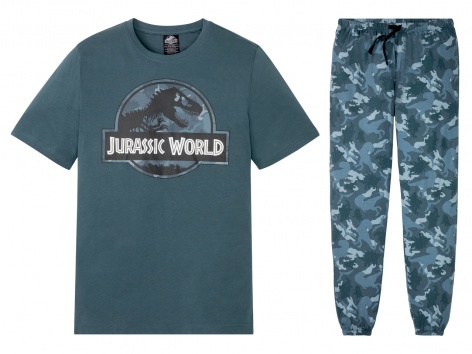Pigiama da uomo "Batman, Jurassic World, The Simpsons"