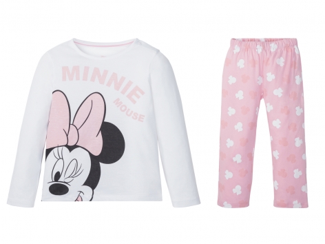 Pigiama da bambina "Minnie, Paw Patrol, Snoopy"