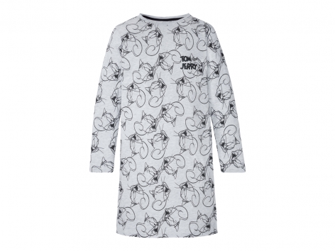 Maxi t-shirt da notte per donna "Tom & Jerry, Mickey & Minnie Mouse, Disney Villains"