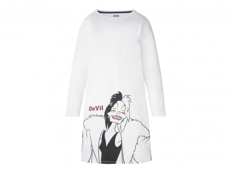 Maxi t-shirt da notte per donna "Tom & Jerry, Mickey & Minnie Mouse, Disney Villains"