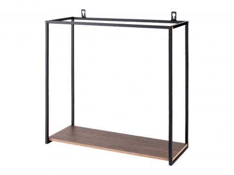 Mensola o scaffale portabottiglie in acciaio