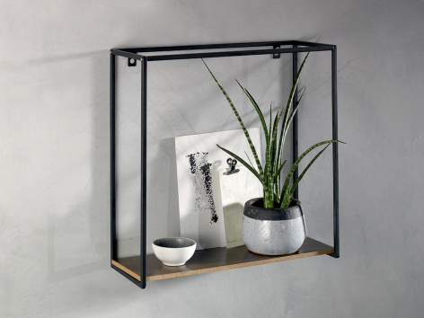 Mensola o scaffale portabottiglie in acciaio