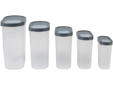 Set contenitori, 5 pezzi