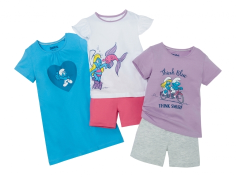 Pigiama corto da bambina