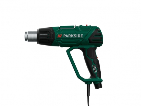 Parkside PLHLG 2000 B2 pistola aria calda termica bruciatore diserbante attacco