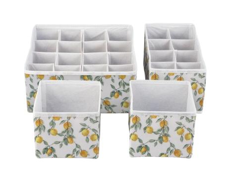 Organizer per cassetti, 4 pezzi