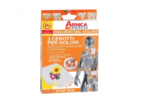 Cerotti per dolori articolari, muscolari e mestruali