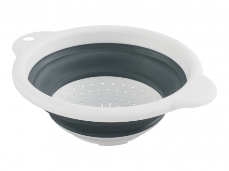 Tagliere con setaccio, scolapiatti pieghevole o set ciotola e scolapasta pieghevoli