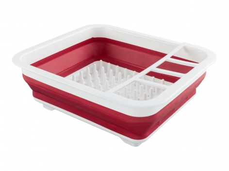 Tagliere con setaccio, scolapiatti pieghevole o set ciotola e scolapasta pieghevoli