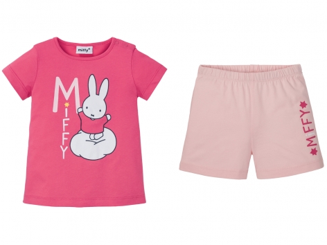 Pigiama corto per bambina