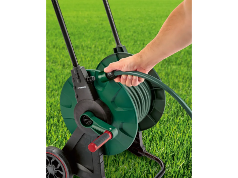 Carrello avvolgitubo